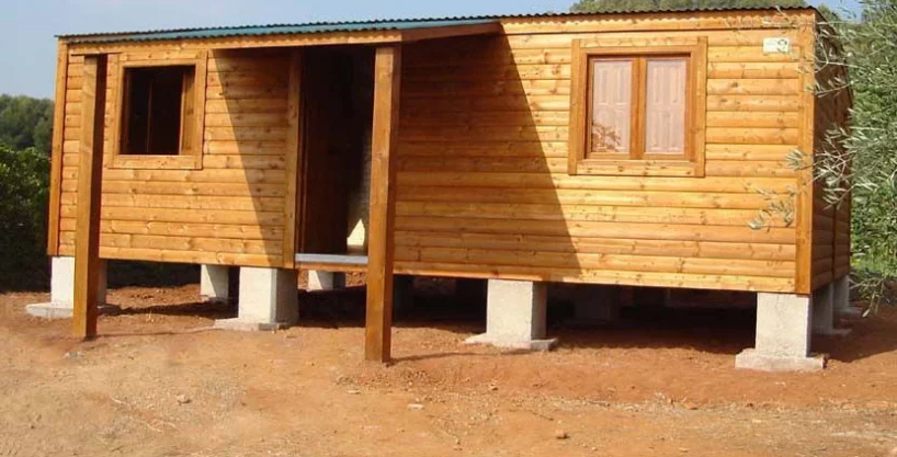 casas de madera económicas CCR43 Casas Carbonell prefabricadas