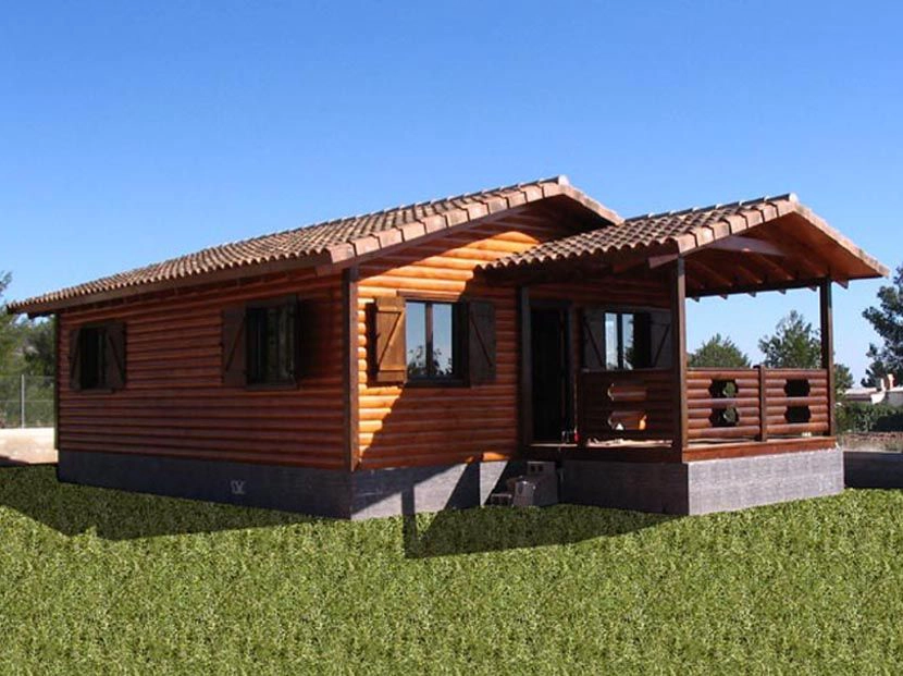 Casas Carbonell casa de madera Lieta