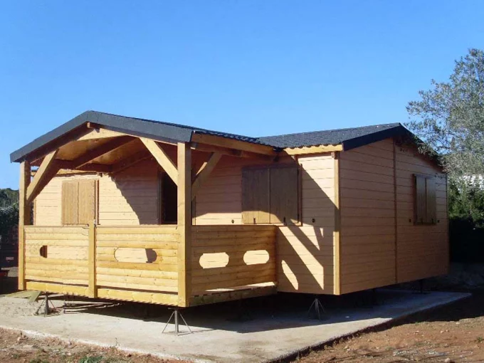 Casas de madera modulares Denia 47
