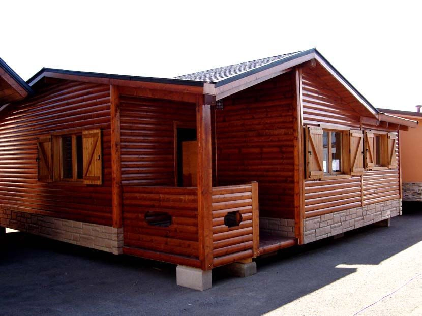 Casa prefabricada de madera modelo Calatis 59m² 7,80×7,50