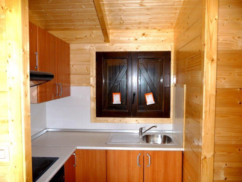 casa prefabricada modular Calpe de Casas Carbonell cocina