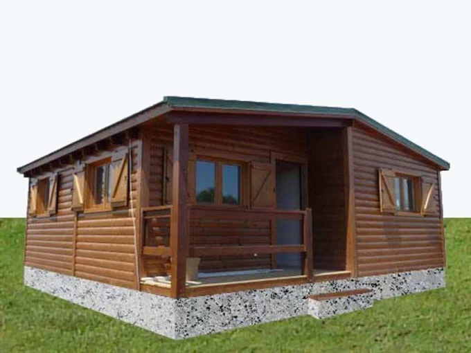 casa de madera prefabricada Manzano de Casas Carbonell modular