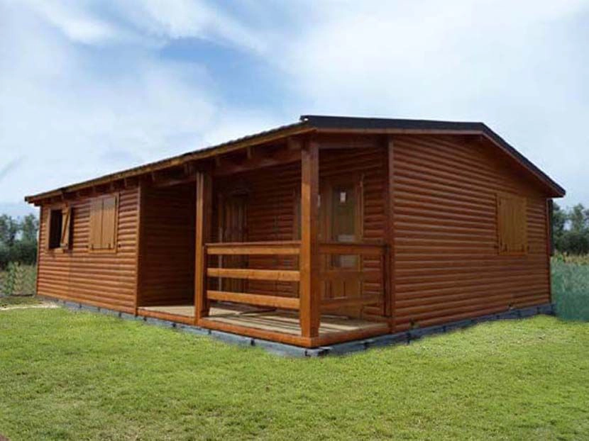 casa prefabricada de madera Nogal de Casas Carbonell moviles