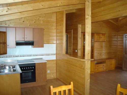casa prefabricada de madera Silvana 3L de Casas Carbonell dormitorio